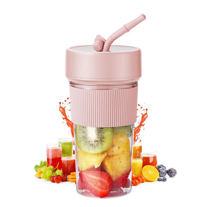 Tragbarer kabelloser Mixer – Wiederaufladbarer Smoothie Becher mit automatischer Reinigung und sicherem Design So ist Leben