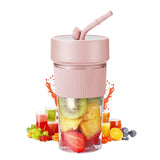Tragbarer kabelloser Mixer – Wiederaufladbarer Smoothie Becher mit automatischer Reinigung und sicherem Design So ist Leben