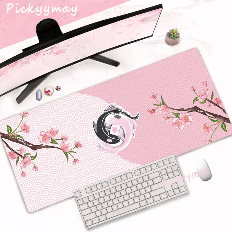 Kirschblüten Mousepad im modernen Sakura‑Design - So ist Leben
