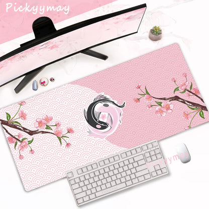 Kirschblüten Mousepad im modernen Sakura‑Design - So ist Leben