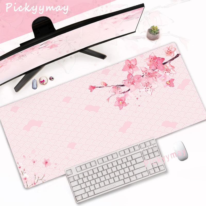 Kirschblüten Mousepad im modernen Sakura‑Design - So ist Leben