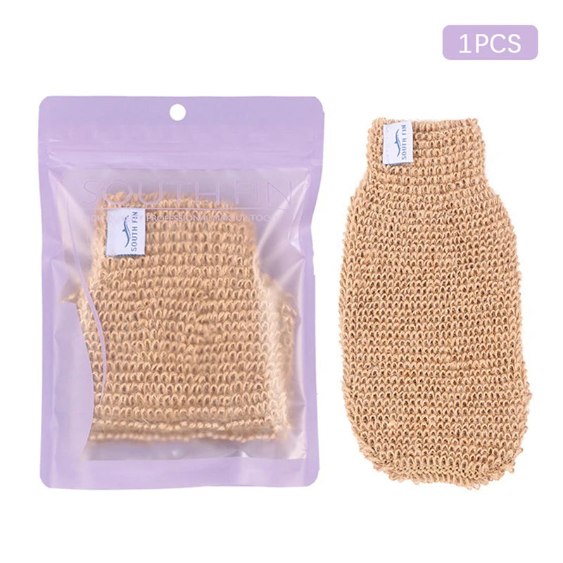 1 Stück Ramie Jute Badehandschuh Körperpeeling Handschuhe Bad Dusche Sauna Wäscher Handschuhe So ist Leben