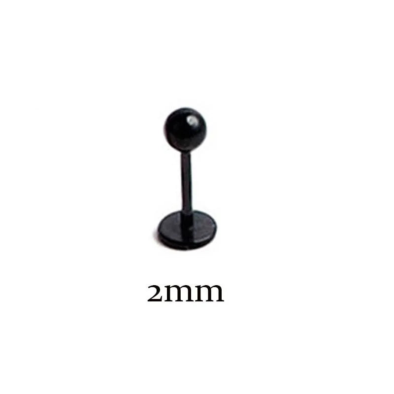 1 STÜCK Neuer Chirurgenstahl Winziger Zirkon Kristall Tragus Helix Piercing Labret Lippenbolzen Nasenring Innengewinde Niedlicher Körperschmuck So ist Leben