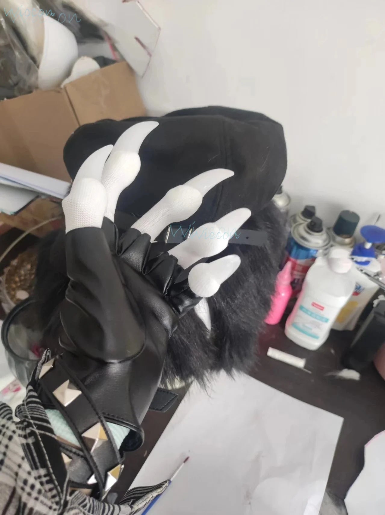 Pelzige Handschuhe Kig Fursuit Paws Kigurumi Cosplay Plüschhandschuhe - So ist Leben