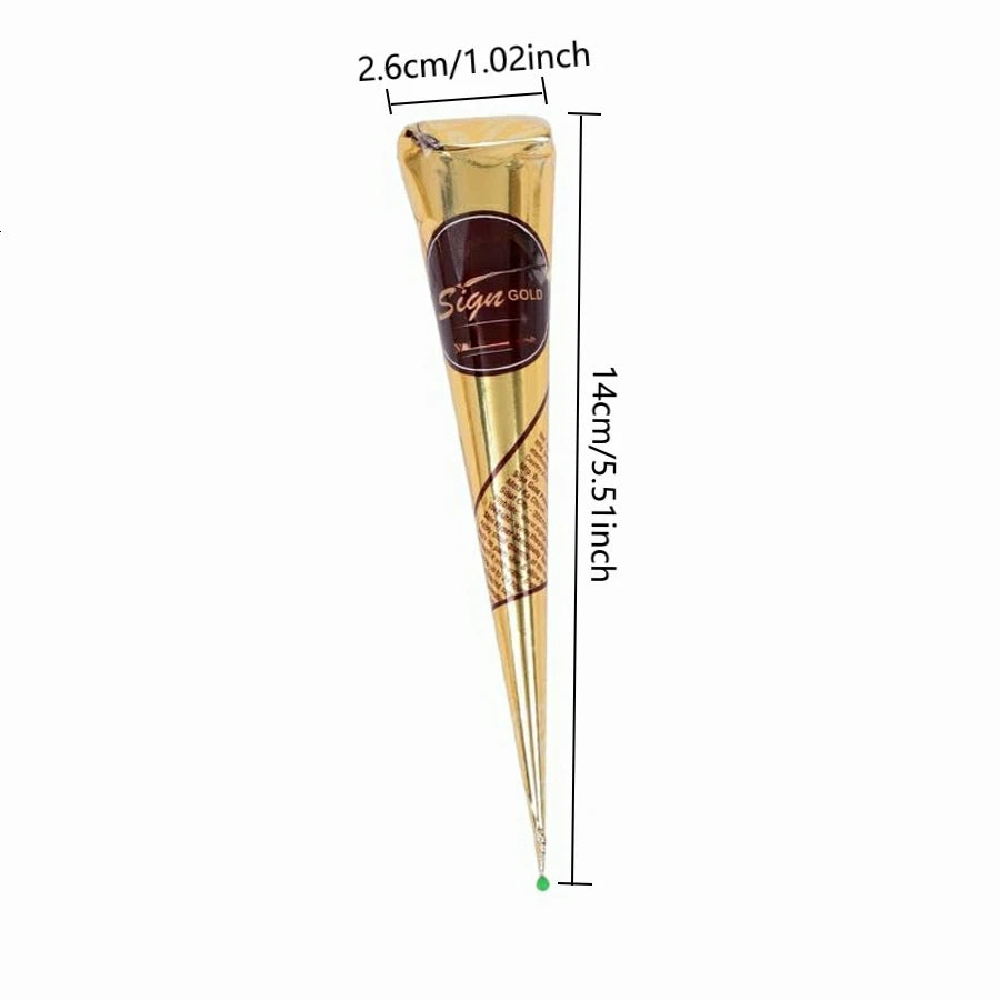 1/3 Stück Henna-Creme, braun, rot, Henna-Tattoo-Creme, temporäre Tätowierung, Henna-Tattoo-Creme semi-permanent So ist Leben