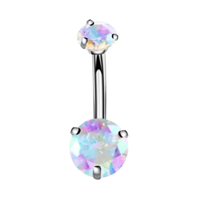 Herzförmiger Nabelring Ornament Wassertropfen 14G Bauchnabelpiercing Langhantel Anhänger Bauch Nombril Piercing Damenschmuck So ist Leben