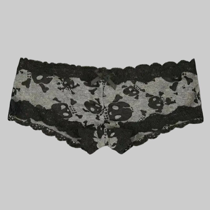 Spicy Girls Y2K Shorts Totenkopf Ästhetik Grafikdruck Punk Hose Streetwear Rock Gothic Hotpants Retro Hip Hop Freizeithose So ist Leben