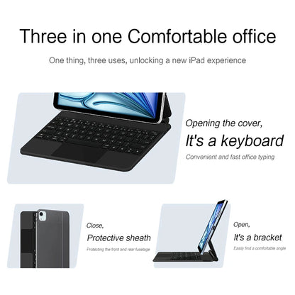 Magnetisches Tastatur‑Case für iPad Air & Pro