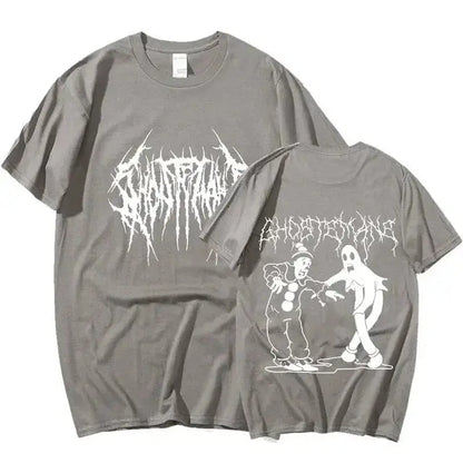 Männer Frauen Print Mode Hip Hop Metal Gothic Rock T Shirt - So ist Leben