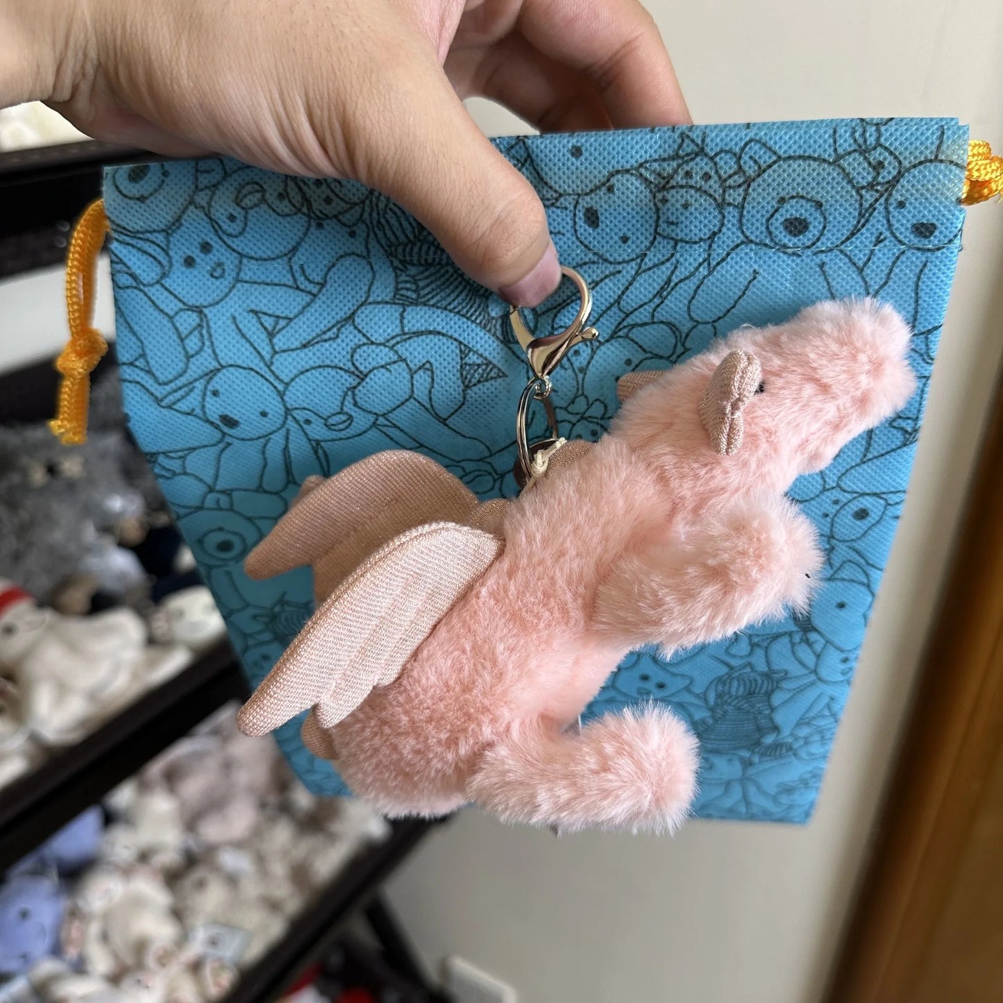 JELLYCAT Cartoon Plüschtier Schlüsselanhänger Geschenk Spaß Plüschpuppe Schlüsselanhänger Barcelona Bär Niedliche Plüschtasche Anhänger Hobbys Stofftiere So ist Leben