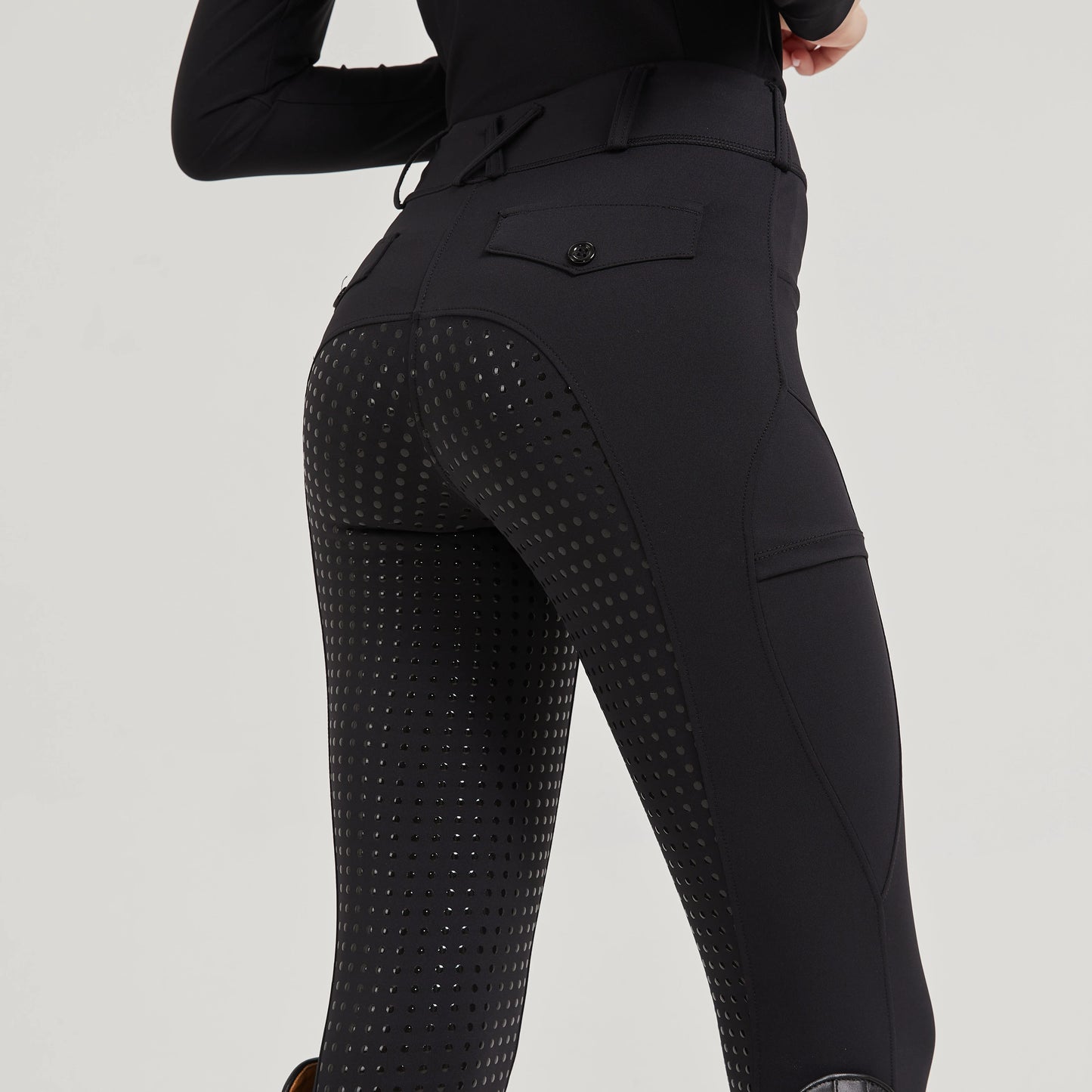 Professionelle Reithose, volles Silikon, schnell trocknend, elastisch, eng, Reitsporthose, rutschfeste Reithose, dick, verschleißfest So ist Leben
