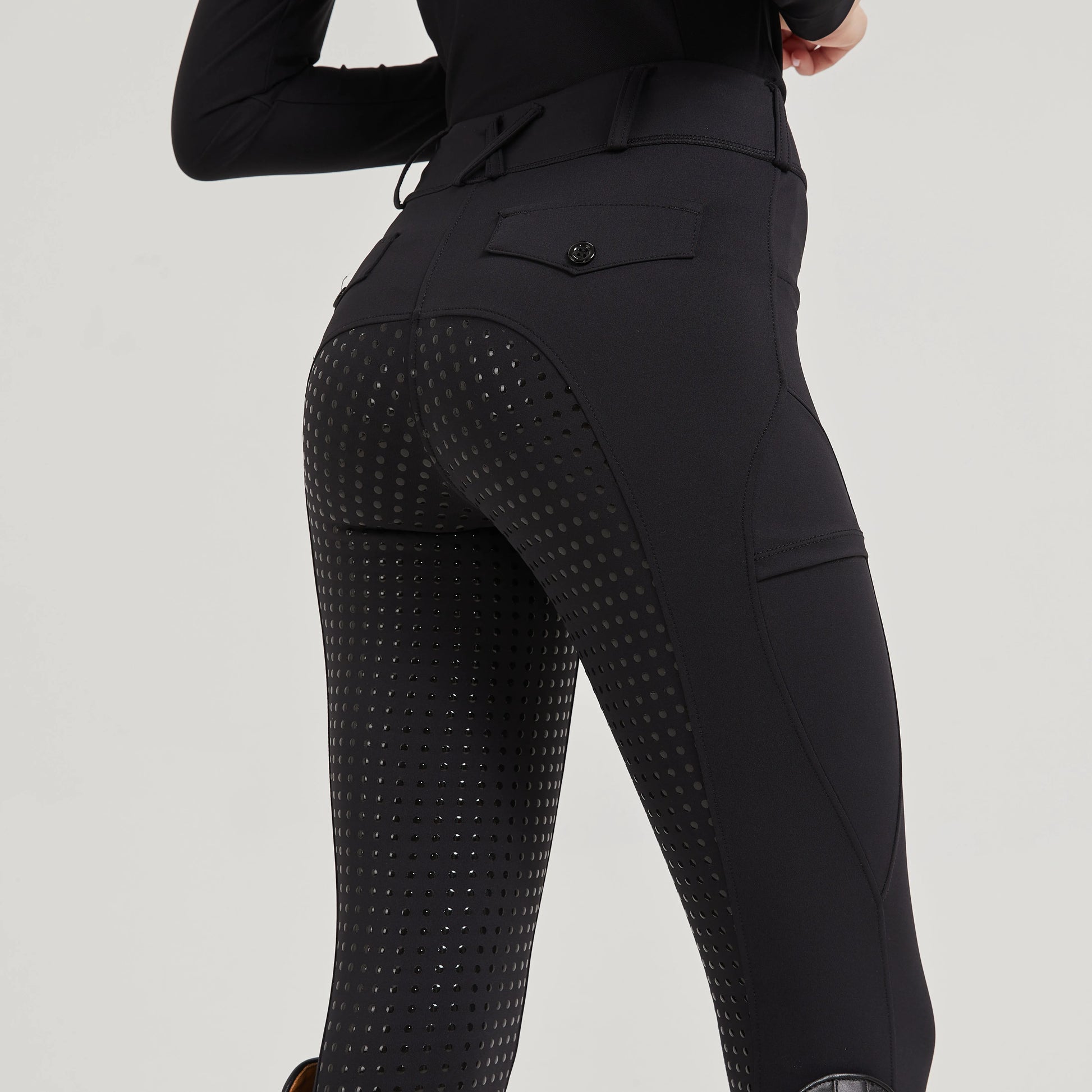 Professionelle Reithose, volles Silikon, schnell trocknend, elastisch, eng, Reitsporthose, rutschfeste Reithose, dick, verschleißfest So ist Leben