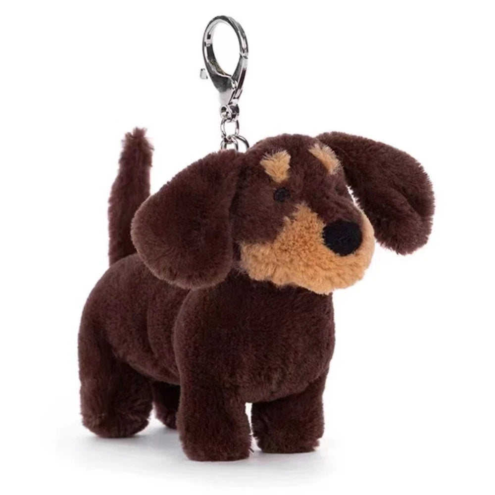 JELLYCAT Cartoon Plüschtier Schlüsselanhänger Barcelona Bär Niedlicher Plüschbeutel Anhänger Hobbys Stofftiere Geschenk Lustige Plüschpuppe Schlüsselanhänger So ist Leben