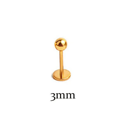 1 STÜCK Neuer Chirurgenstahl Winziger Zirkon Kristall Tragus Helix Piercing Labret Lippenbolzen Nasenring Innengewinde Niedlicher Körperschmuck So ist Leben