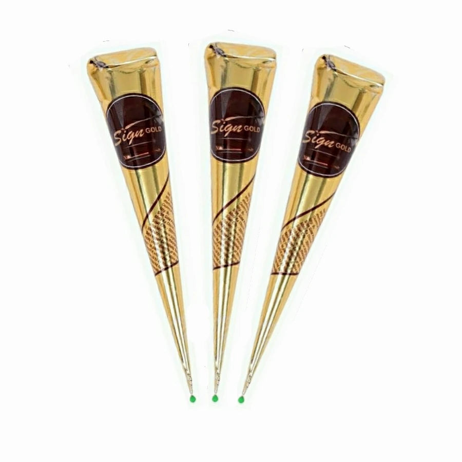 1/3 Stück Henna-Creme, braun, rot, Henna-Tattoo-Creme, temporäre Tätowierung, Henna-Tattoo-Creme semi-permanent So ist Leben