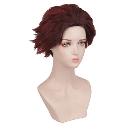 Dämonentöter Kamado Tanjirou Zenitsu Giyuu Cosplay Kostüm Anime Set für Kinder Mann Halloween Dress UpHalloween Frauen Kinder So ist Leben
