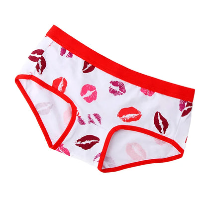 Lustige rosa süße Cartoon-Slips für Mädchen, Premium-Baumwoll-Unterhose, lustige sexy bedruckte Baumwollunterwäsche für Frauen und Frauen So ist Leben