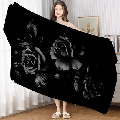 Mystisches Rosen‑Strandtuch für kreative Persönlichkeiten
