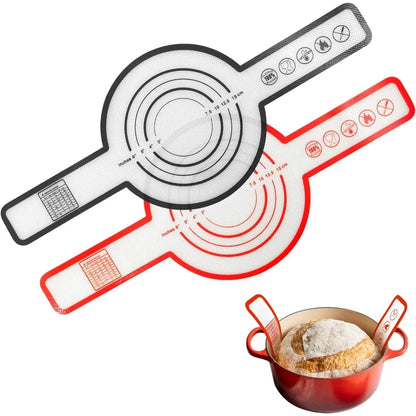 Wiederverwendbare Silikon‑Brotschlinge für Dutch Oven & Backen