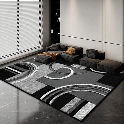 Nordic Abstract Luxury Carpet Home Decoration Living Room Fluffy Plush Rugs 200x300cm Bedroom Office Area Antiskid Floor Mats - So ist Leben