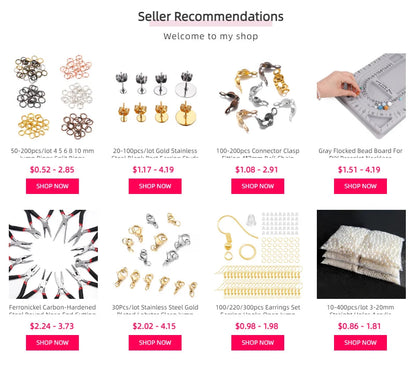 Legierung Zubehör Schmuck Erkenntnisse Set Reparatur Werkzeuge Karabinerverschluss Offene Biegeringe Ohrring Haken für DIY Schmuck Machen Liefert So ist Leben