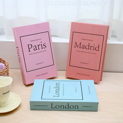 Wohnzimmerdekoration Designerbücher Couchtisch-Ornamente - So ist Leben