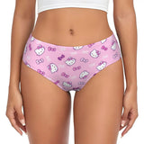 Hello‑Kitty Slip mit mittelhoher Form im Sanrio Stil