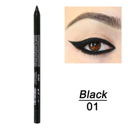 14-farbiger bunter Eyeliner-Stift, hoch pigmentierter perlmutt schimmernder Metallic-Smokey-Punk-Eyeliner im Gothic-Stil, langlebiger Water Pro So ist Leben