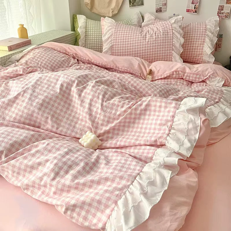 Jacquard Bettwäsche im modernen Patchwork‑Stil So ist Leben