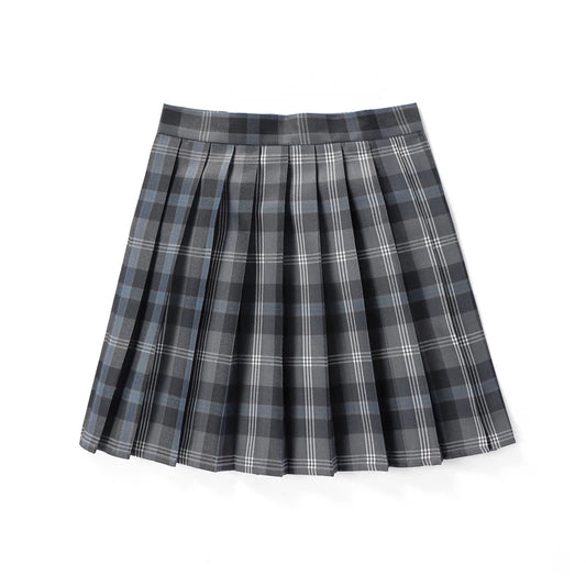 Sommer Frauen Hohe Taille Gefaltete Plaid Röcke Mini Tennis Rock Harajuku JK Japanische Schuluniform Kurze A-Line Mini Rock Mädchen So ist Leben