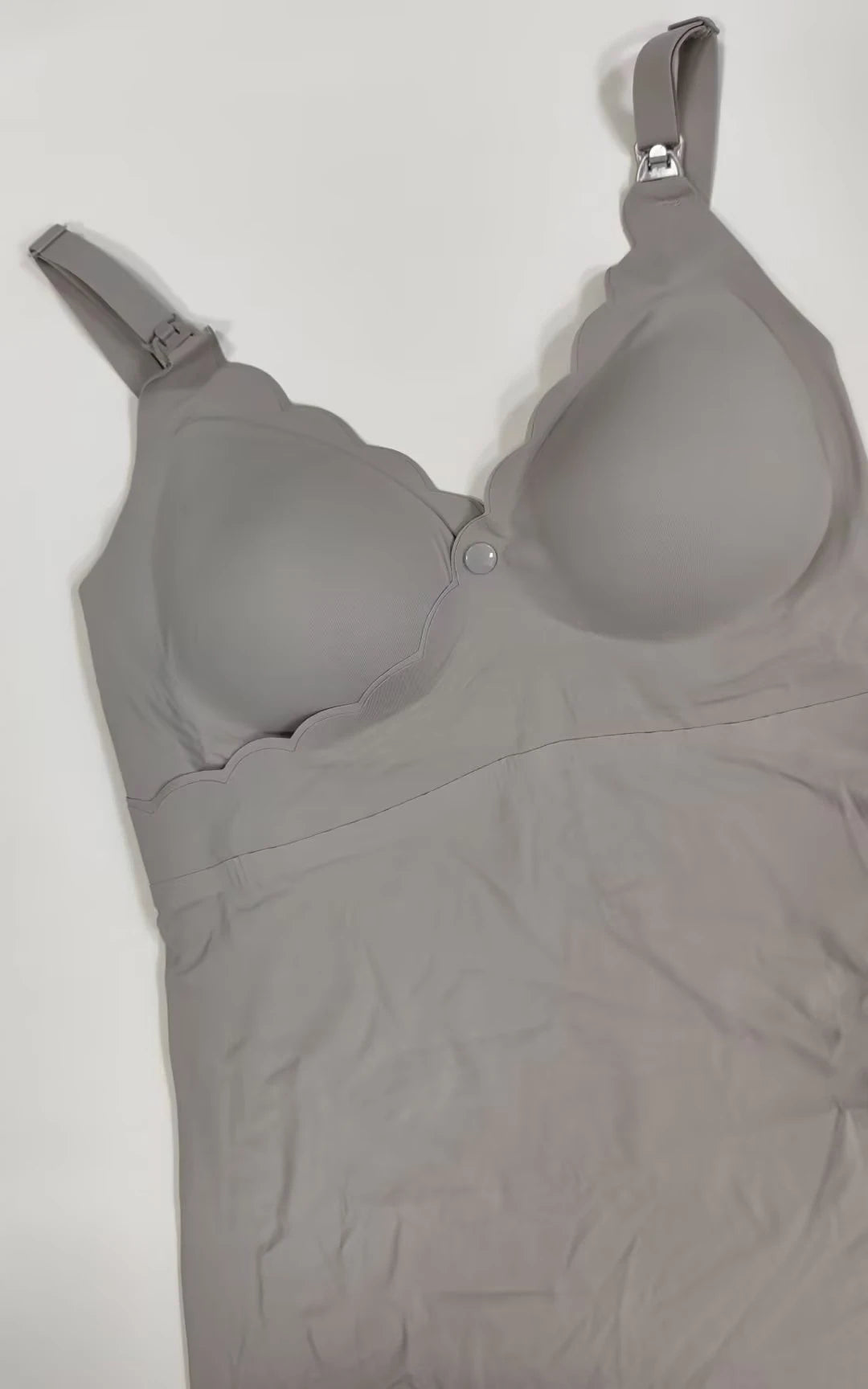 Weiches, seidiges Umstands- und Still-Tanktop mit herausnehmbaren Polstern, integriertem BH-Camisole für Schwangerschaft, Wochenbett, Alltag und Schlaf. So ist Leben