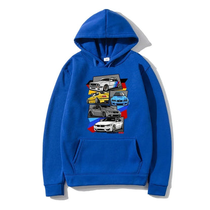 Klassischer Pullover mit grafischem Initialen-Print für Herren, Hip-Hop-Mode - So ist Leben