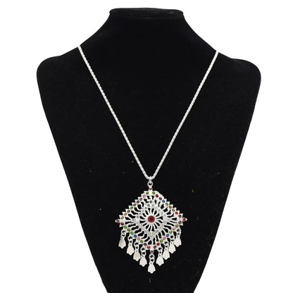 Türkei Bohemian Schwarz Blau Stein Ethnische Münze Quaste Halskette Türkische Gypsy Boho Strand Halsband Lätzchen Indien Halskette für Frauen Party So ist Leben