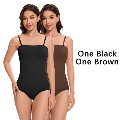 Molasus Abnehmen Trägerlosen Body Off Schulter Frauen Shorts Shapewear Bauch-steuer Body Shaper Sexy Fajas Unterwäsche Bodys So ist Leben
