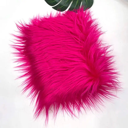 Diverse Farben Faux Pelz Stoff 25x45 cm 8 cm - So ist Leben