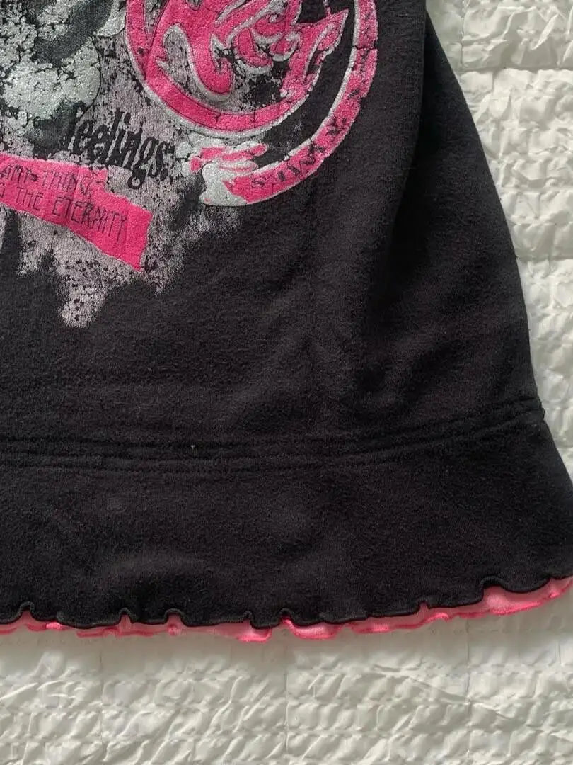 T-shirt Y2k Kleidung Gothic Punk 2000er Jahre Crop Top Mode Harajuku frauen kurzarm Shirt Süße Sling T shoujo mädchen Ästhetik So ist Leben