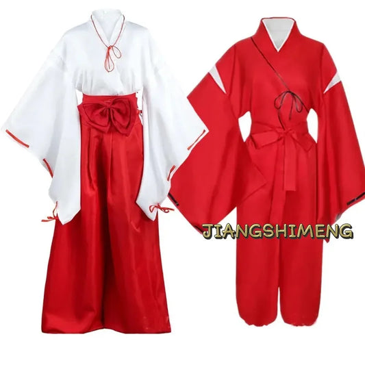 Anime Inuyasha Kikyo Kimono Cosplay Uniform Kleid Halloween Kostüme Inuyasha Kostüm Party Cosplay