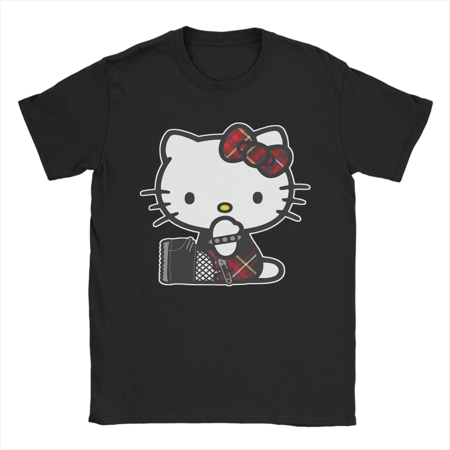 Männer Baumwollshirt mit modernem Grafikstil für Alltag