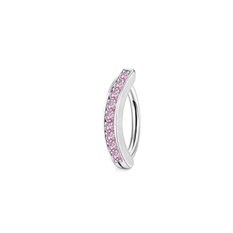 1PCS Rosa Krone Bauchnabel Ringe Schmuck Edelstahl Herz Nabel Piercing Barbell Kristall Nette Bauch Ringe Für Frauen Mädchen So ist Leben