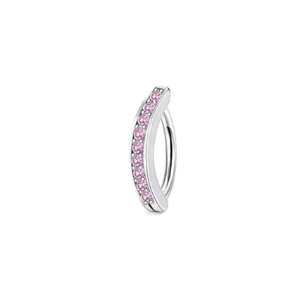 1PCS Rosa Krone Bauchnabel Ringe Schmuck Edelstahl Herz Nabel Piercing Barbell Kristall Nette Bauch Ringe Für Frauen Mädchen So ist Leben