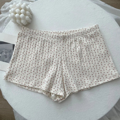 Süße Blumendruck Öse Schleife abgeschnittene Westen Frauen Baumwolle beiläufige dünne Spitzenbesatz Tank Tops Vintage Adrette süße Leibchen Y2K So ist Leben