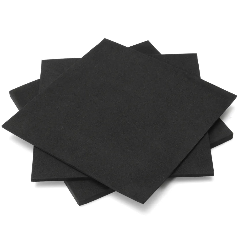 150 x 150 mm, 3 mm, 5 mm, 10 mm, Schallschutzschaum, ESD, antistatischer Stifteinsatz, hochdichter Schaumstoff, schallabsorbierender Lärmschwammschaum So ist Leben