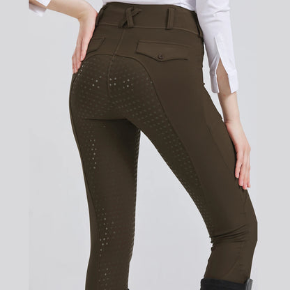 Professionelle Reithose, volles Silikon, schnell trocknend, elastisch, eng, Reitsporthose, rutschfeste Reithose, dick, verschleißfest So ist Leben