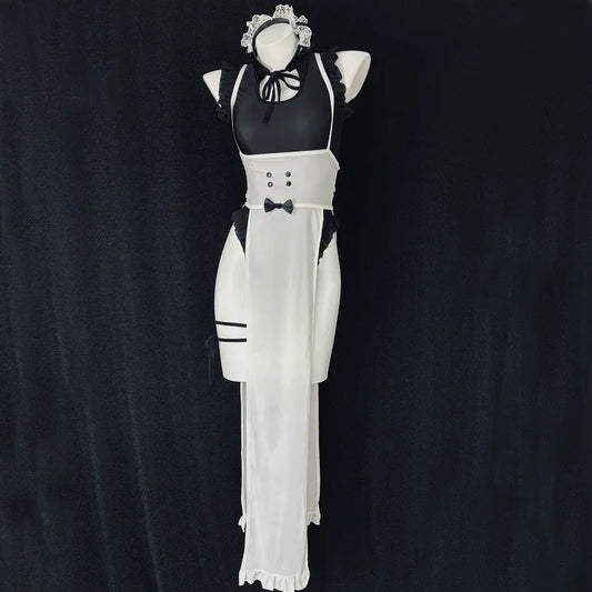 Original Anime Maid Cosplay Set 2025 – Langärmlige, leicht zugängliche Dessous, süßes und weiches, sexy schwüles Rollenspiel-Outfit für Shoots So ist Leben