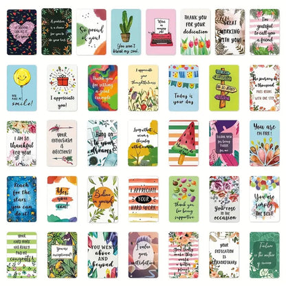 72-teilige positive Affirmationskarten, inspirierende und Ermutigungskarten für Damen und Herren, tägliche Affirmationskarten So ist Leben