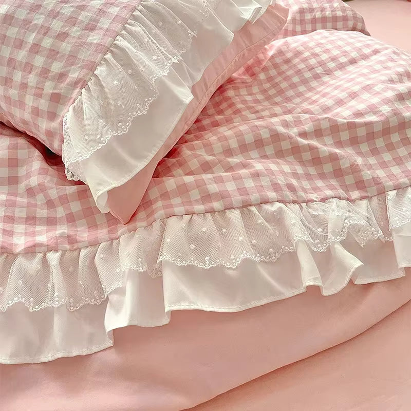 Jacquard Bettwäsche im modernen Patchwork‑Stil So ist Leben