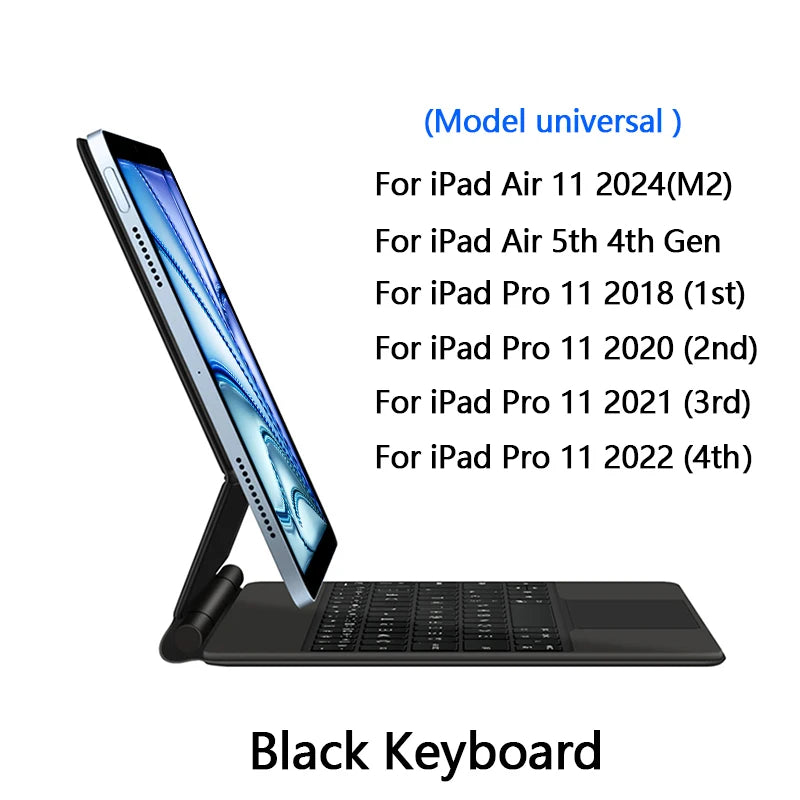 Magnetisches Tastatur‑Case für iPad Air & Pro