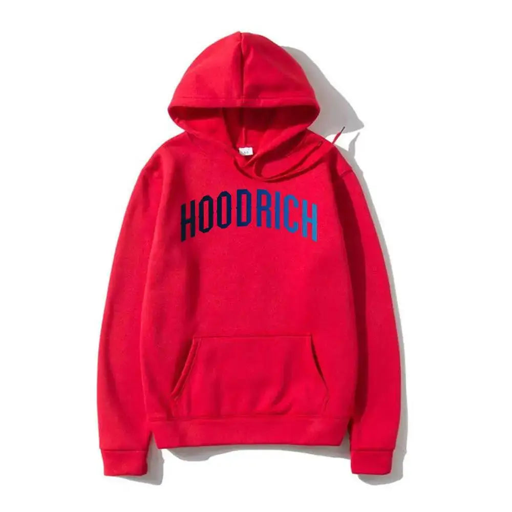 Lässiger, bedruckter Hip-Hop-Sweatshirt-Hoodie aus Baumwolle - So ist Leben