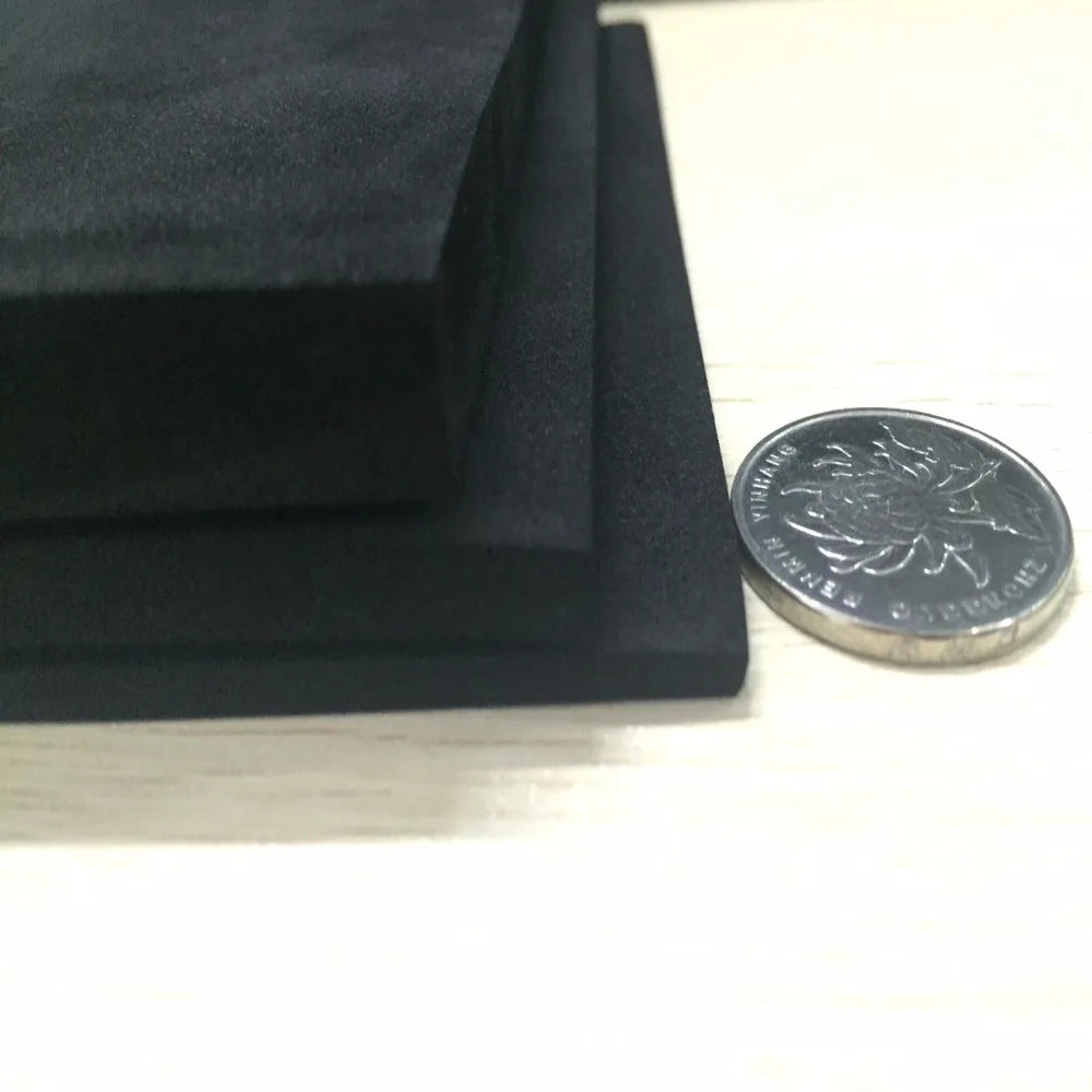 150 x 150 mm, 3 mm, 5 mm, 10 mm, Schallschutzschaum, ESD, antistatischer Stifteinsatz, hochdichter Schaumstoff, schallabsorbierender Lärmschwammschaum So ist Leben