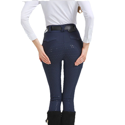 Professionelle Reithose, volles Silikon, schnell trocknend, elastisch, eng, Reitsporthose, rutschfeste Reithose, dick, verschleißfest So ist Leben